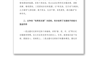 2021鄉(xiāng)鎮(zhèn)黨委書記創(chuàng)先爭優(yōu)經(jīng)驗(yàn)交流（以黨建工作為靈魂）