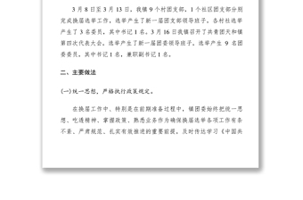 2021團委換屆工作總結(jié)