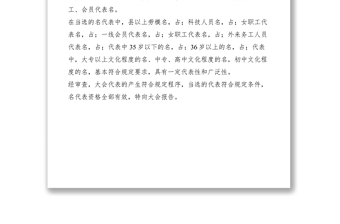 2021鄉(xiāng)鎮(zhèn)總工會職工會員代表大會代表資格審批報告