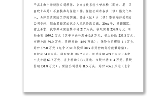 2021畜牧局政策性生豬保險(xiǎn)實(shí)施狀況調(diào)研報(bào)告