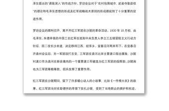 2021微黨課講稿：傳承紅色文化基因，重溫沙陂革命精神下載