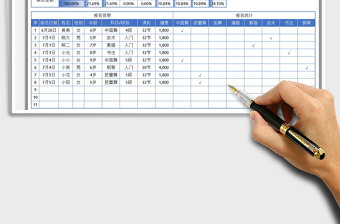 2022教育培训机构学生报名登记表免费下载