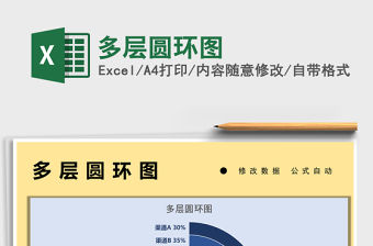 2021多層圓環圖免費下載