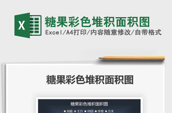 2021糖果彩色堆積面積圖免費(fèi)下載