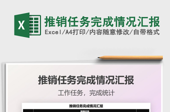 2022推銷任務完成情況匯報免費下載
