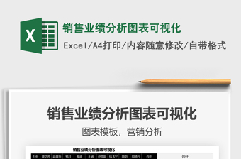 2022銷售業(yè)績分析圖表可視化免費下載