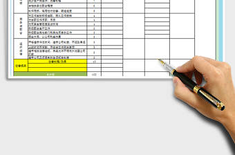2022QA組長(zhǎng)績(jī)效評(píng)比表免費(fèi)下載