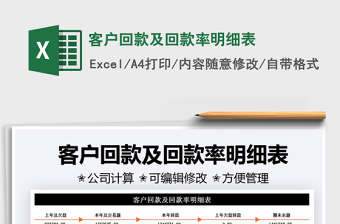 2021客戶回款及回款率明細(xì)表免費(fèi)下載