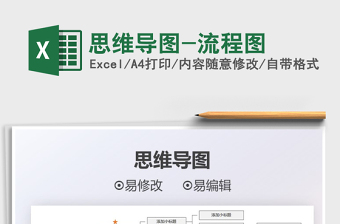 2021思維導圖-流程圖免費下載
