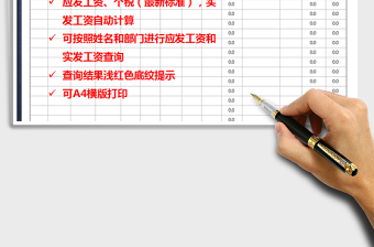 2022工資表免費(fèi)下載