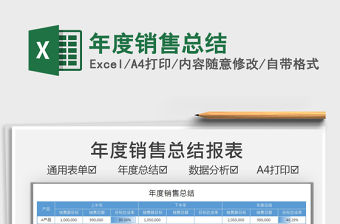 2021年度銷售總結免費下載