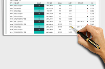 2021任务问题跟踪管理免费下载