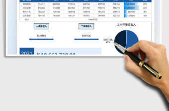 2022公司上半年收入分析统计免费下载