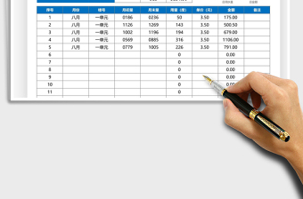2021物業(yè)小區(qū)社區(qū)用水量統(tǒng)計(jì)登記表免費(fèi)下載