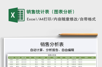 2021銷售統(tǒng)計(jì)表（圖表分析）免費(fèi)下載