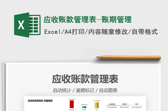 2021應(yīng)收賬款管理表-賬期管理免費(fèi)下載