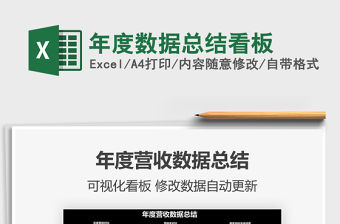 2021年度數(shù)據(jù)總結(jié)看板免費(fèi)下載