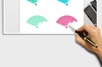2022產(chǎn)品銷量可視化圖表（WIFI信息圖）免費下載
