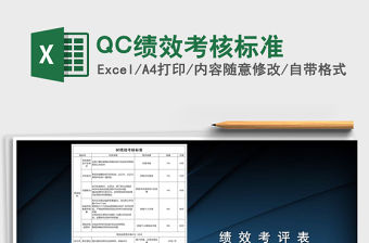 2022QC績(jī)效考核標(biāo)準(zhǔn)免費(fèi)下載