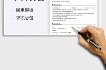 2021個人簡歷-產(chǎn)品經(jīng)理模板免費下載