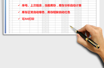 2022庫存管理表免費(fèi)下載