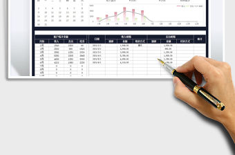 2021日常收支記賬明細表免費下載
