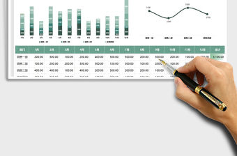 2022營銷業績分析報表免費下載
