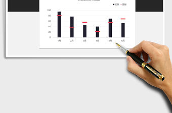 2021目標(biāo)達(dá)成對(duì)比圖（子彈頭）免費(fèi)下載