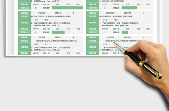 2022招聘计划及招聘进度表免费下载