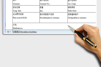 2022汽车零部件公司产品问题8D报告免费下载