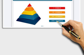 2021階梯圖金字塔圖生成器免費下載