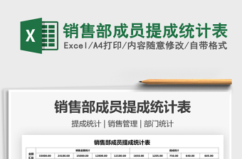 2021銷售部成員提成統(tǒng)計(jì)表免費(fèi)下載
