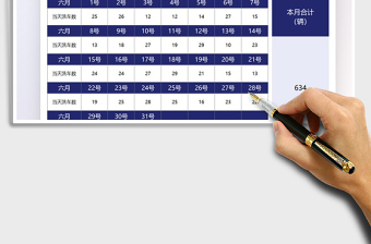 2022汽車美容每日洗車數(shù)量統(tǒng)計(jì)表免費(fèi)下載