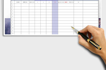 2022HR專業實用招聘需求進度分析表格免費下載