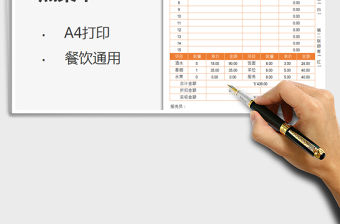 2022點菜單-自動計算免費下載