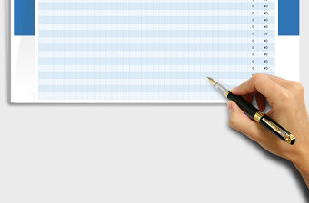 2021暑假臨時工工資表自動統計免費下載