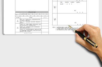 2022試用期員工轉正評估表Excel模板免費下載