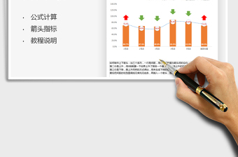 2021销售业绩达成率图表分析免费下载