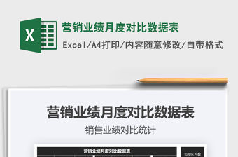 營(yíng)銷業(yè)績(jī)?cè)露葘?duì)比數(shù)據(jù)表免費(fèi)下載