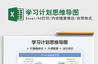 2021學(xué)習(xí)計(jì)劃思維導(dǎo)圖免費(fèi)下載