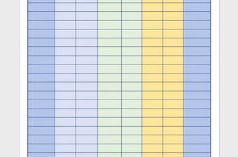 2022物品出入庫登記表（框架）免費下載