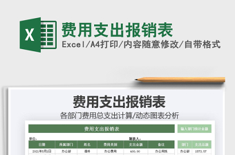 2022費(fèi)用支出報(bào)銷表免費(fèi)下載