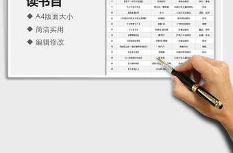 2021小学六年级暑期必读经典书目免费下载