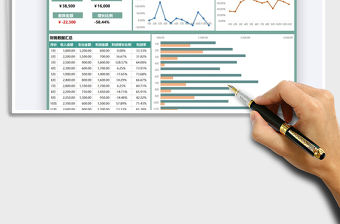 2021收入支出利潤分析表免費下載