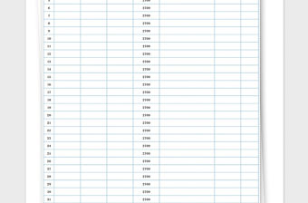 2022日常流水賬-適用各類流水賬目登記免費下載