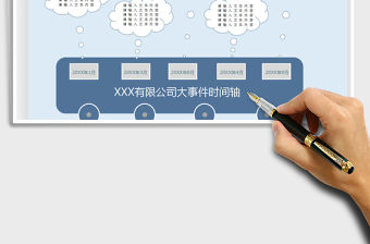 2021大事件時間軸-流程圖免費下載