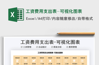 2021工資費(fèi)用支出表-可視化圖表免費(fèi)下載