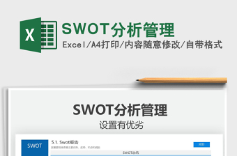 2021SWOT分析管理免費(fèi)下載