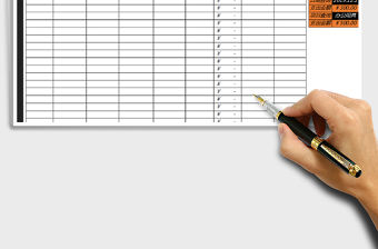 2022財務(wù)收支明細表免費下載