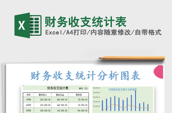 2022財(cái)務(wù)收支統(tǒng)計(jì)表免費(fèi)下載